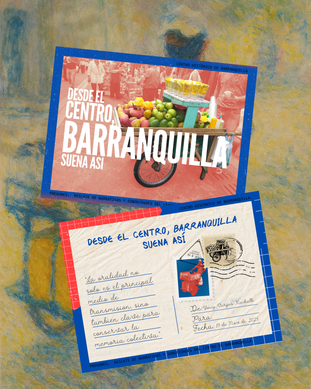 Postales del Centro de Barranquilla