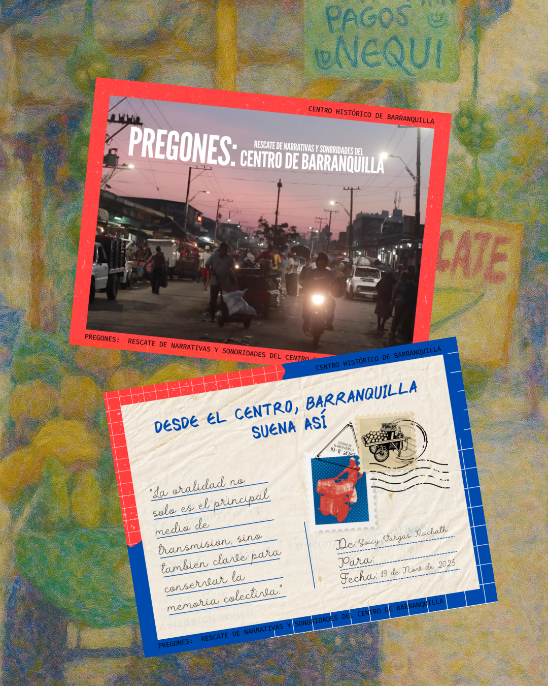 Postales del Centro de Barranquilla